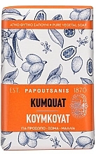 Fragrances, Perfumes, Cosmetics Soap - Papoutsanis Pure Soap Kumquat