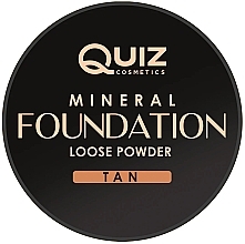 Mineral Powder - Quiz Cosmetics Mineral Foundation Loose Powder — photo N2