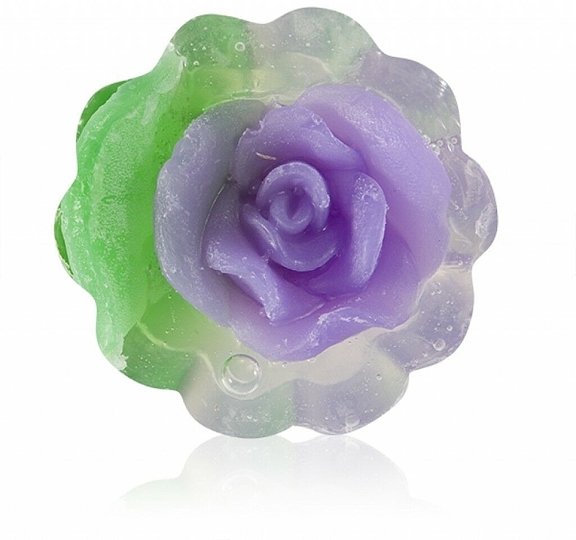 Glycerin Soap "Rose", purple - Bulgarian Rose Soap — photo N4