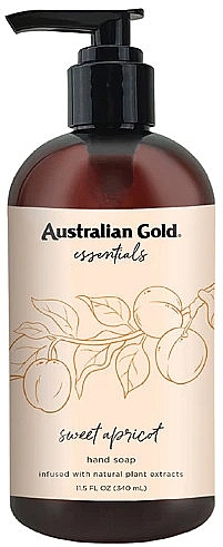 Sweet Apricot Liquid Hand Soap - Australian Gold Essentials Liquid Hand Soap Sweet Apricot — photo N10