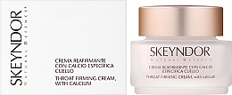 Firming Calcium Neck & Decollete Cream - Skeyndor Natural Defence Throat Firming Cream With Calcium — photo N2