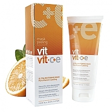 Fragrances, Perfumes, Cosmetics Peeling Face Mask - Diet Esthetic Vit Vit C+ E Peeling Mask