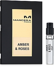 Mancera Amber & Roses - Eau de Parfum (sample)  — photo N1