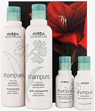 Fragrances, Perfumes, Cosmetics Set - Aveda Shampure (shampoo/250ml + h/cond/200ml + h&b/wash/50ml + b/lot/50ml)