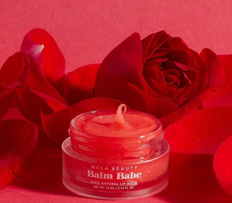 Red Rose Lip Gloss - NCLA Beauty Balm Babe Red Roses Lip Balm — photo N4