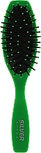 Fragrances, Perfumes, Cosmetics Massage Brush, PM-8583 G, green - Silver Style