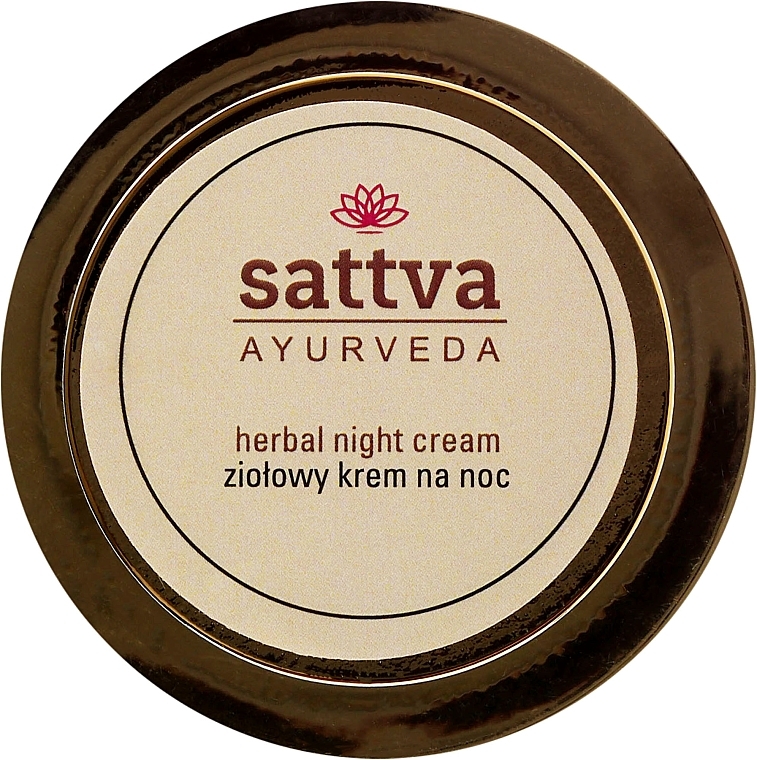 Herbal Night Cream - Sattva Ayurveda Herbal Night Cream — photo N1