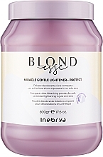 Hair Protection Illuminating Powder - Inebrya Blondesse Miracle Gentle Light Protect — photo N1