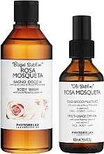 Set - Phytorelax Laboratories Rose Mosqueta (sh/gel/250ml + oil/100ml) — photo N8