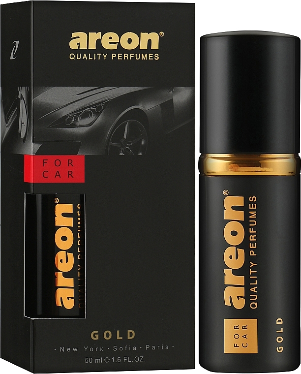Car Air Freshener - Areon Car Perfume Gold — photo N1