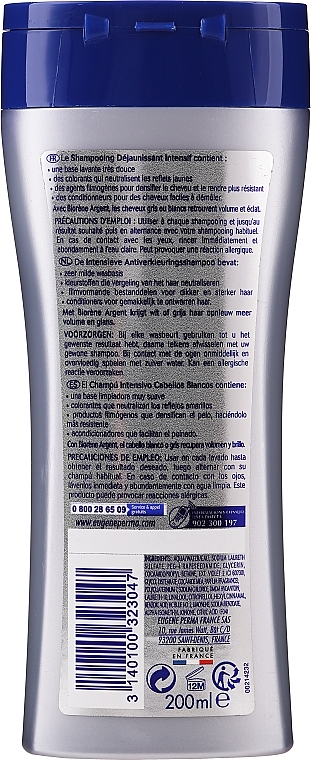 Gray Hair Shampoo - Eugene Perma Biorene Argent Shampoo — photo N8