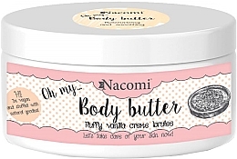 Fragrances, Perfumes, Cosmetics Almond & Vanilla Body Butter - Nacomi Body Butter Fluffy Vanilla Creme Brulee