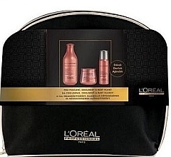 Fragrances, Perfumes, Cosmetics Set - L'Oreal Professionnel Inforcer Strengthening (shm/300ml + mask/250ml + spray/60ml + bag)