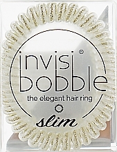 Fragrances, Perfumes, Cosmetics Hair Ring - Invisibobble Slim Stay Gold
