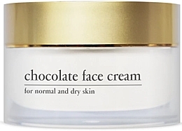 Fragrances, Perfumes, Cosmetics Energizing Chocolate Face Cream with Cocoa Extract - Yellow Rose Chocolate Face Cream