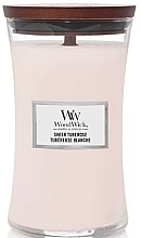 Fragrances, Perfumes, Cosmetics Scented Candle - WoodWick Sheer Tuberose Candle