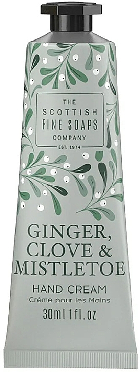 Hand Cream - Scottish Fine Soaps Ginger, Clove & Mistletoe Hand Cream — photo N1