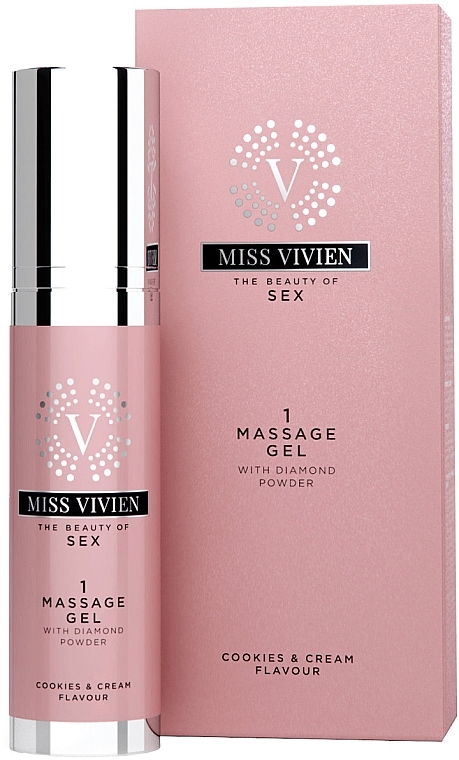 Massage Gel with Diamond Powder - Miss VivienMassage Gel With Diamond Powder — photo N1