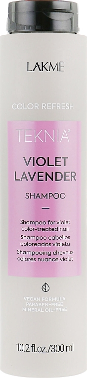 Color Refresh Violet Shampoo - Lakme Teknia Color Refresh Violet Lavender Shampoo — photo N1
