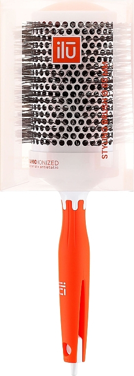 Ceramic Round Hair Brush - Ilu Brush Styling Large Round 65mm — photo N3