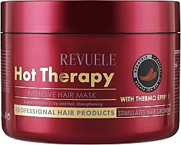 Fragrances, Perfumes, Cosmetics Hair Mask with Thermo Effect - Revuele Intensive Hot Therapy Hair Mask With Thermo Effect