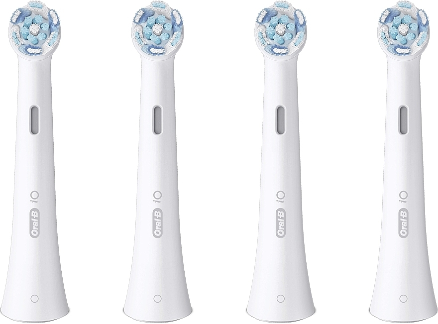 Electric toothbrush heads, white, 4 pcs - Oral-B iO Ultimate Clean — photo N2