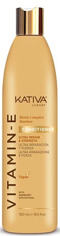 Conditioner - Kativa Vitamin E Biotin Complex & Bamboo Conditioner — photo N1