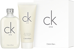 Fragrances, Perfumes, Cosmetics Calvin Klein CK One - Set (edt/200ml + b/lot/200ml)