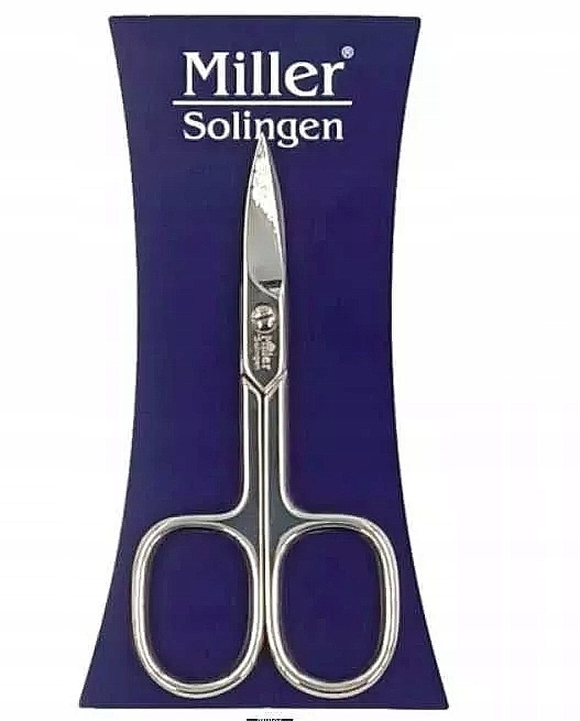 Nail Scissors, silver, length 9 cm - Miller Solingen — photo N1