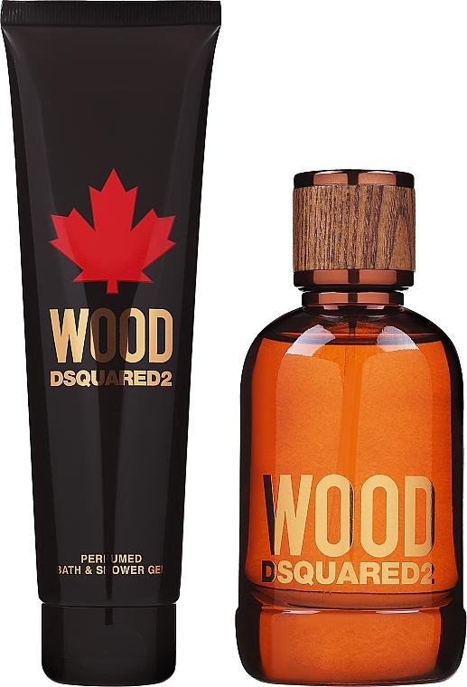 Dsquared2 Wood Pour Homme - Set (edt/100ml + sh/gel/150ml) — photo N5