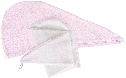 Hair Towel Set - Brushworks Hair Towel Wrap Duo — photo N2