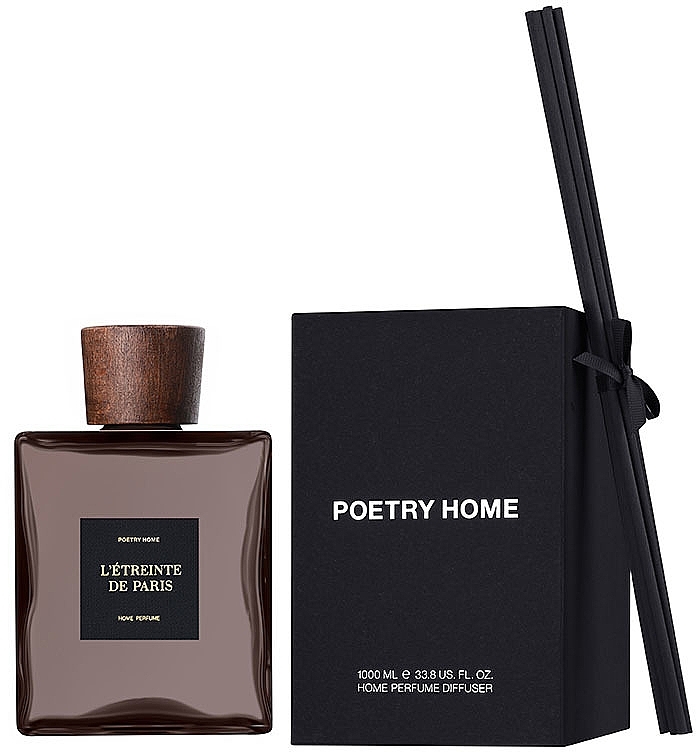 Poetry Home L’etreinte De Paris Black Square Collection - Perfumed Reed Diffuser — photo N20