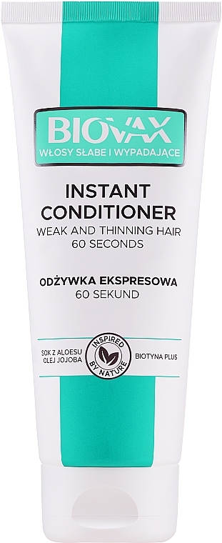 7in1 Conditioner for Weak Hair - Biovax BB 7in1 Conditioner Prone To Hair Loss — photo N1