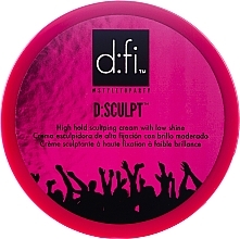 Fragrances, Perfumes, Cosmetics Hair Styling Cream Wax - D:fi d:sculpt High Hold Low Shine Hair Sculptor