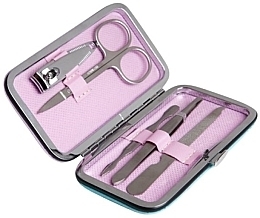 Manicure Set, pink - IDC Institute Sweet & Pretty — photo N2