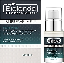 Anti-Wrinkle Moisturizing Eye Cream - Bielenda Professional SupremeLab For Man — photo N2
