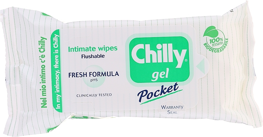 Intimate Wash Wipes "Fresh" - Chilly Gel Fresh Intimate Wipes — photo N5