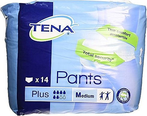 Urological Pads, 14 pcs. - Tena Pants Pants Plus Large — photo N1