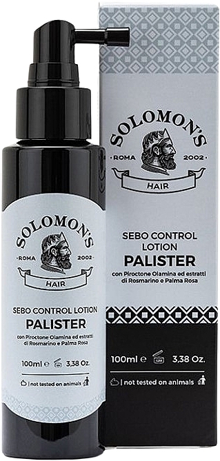 Sebum Regulating Hair Lotion - Solomon's Sebo Control Lotion Palister — photo N1