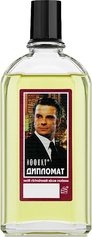 After Shave Liquid "Diplomat" - Effect — photo N12