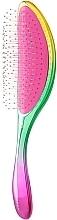 Brush for Thin & Normal Hair - Olivia Garden Aurora Rose — photo N2