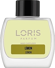 Aroma Diffuser 'Lemon' - Loris Parfum Exclusive Lemon Reed Diffuser — photo N3