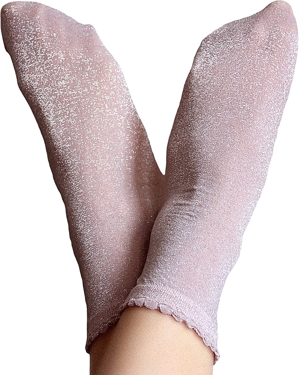 Women Socks 'Maya', 30 Den, rosa-polvere - Veneziana — photo N6