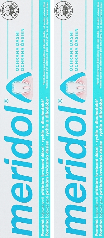 Toothpaste for Bleeding Gums, 1+1 - Meridol Fluoride Toothpaste — photo N6