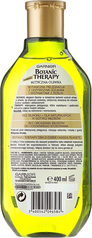 Shampoo - Garnier Botanic Therapy Olive — photo N6