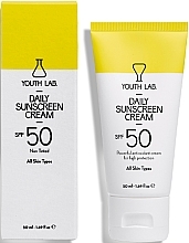 Fragrances, Perfumes, Cosmetics Face Sunscreen SPF 50 - Youth Lab. Daily Sunscreen Cream SPF 50