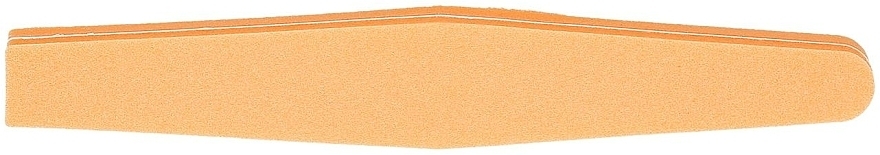 Double-Sided Nail File, trapezoid 100/180, orange - Tools For Beauty Diamond Orange — photo N1