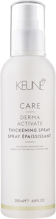 Strengthening Anti Hair Loss Spray - Keune Care Derma Activate Thickening Spray — photo N2