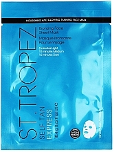 Fragrances, Perfumes, Cosmetics Bronzing Face Mask - St. Tropez Self Tan Express Bronzing Face Sheet Mask