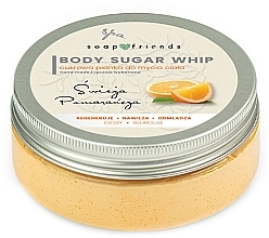 Orange Shower Sugar Mousse - Soap & Friends Orange Body Sugar Whip — photo N3